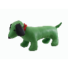 綠色狗狗時裝模特兒