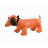 橙色狗狗時裝模特兒
